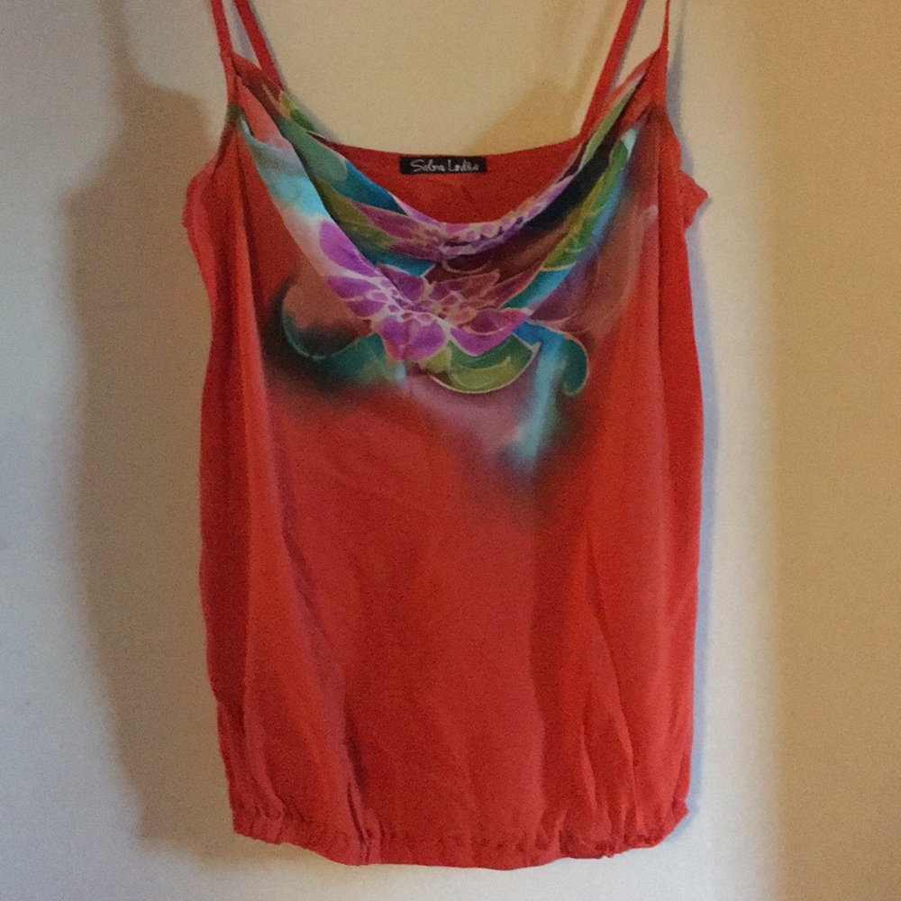 Beautiful silk Saloni camisole
